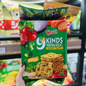 BÁNH QUY RAU CỦ WEISIEL 328G