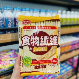 Bánh xốp lúa mì nguyên cám và xơ Healthy Club Nhật
