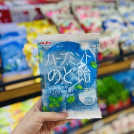 Kẹo thảo mộc bạc hà Meito 54g