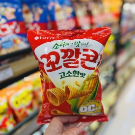Snack Lotte bắp nướng hình nón 67g