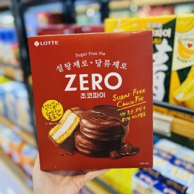 Bánh chocopie Zero Lotte Sugar Free 336g