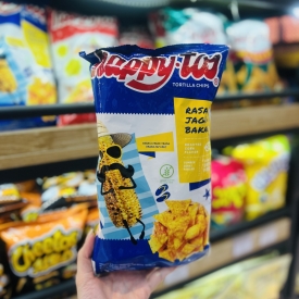 Snack Happy Tos Indo vị bắp nướng 140G 