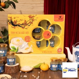 SET HỘP QUÀ TỔ YẾN CHƯNG LAMNEST 6 CHAI