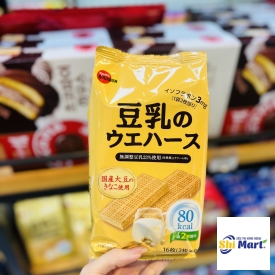 Bánh xốp sữa đậu nành Bourbon Nhật 
