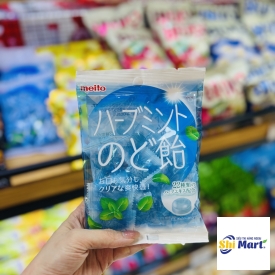 Kẹo thảo mộc bạc hà Meito 54g