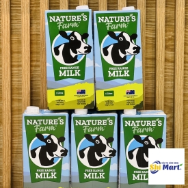 Sữa tươi Nature’s Farm Úc 1L
