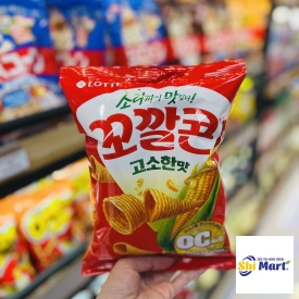 Snack Lotte bắp nướng hình nón 67g