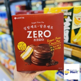 Bánh chocopie Zero Lotte Sugar Free 336g