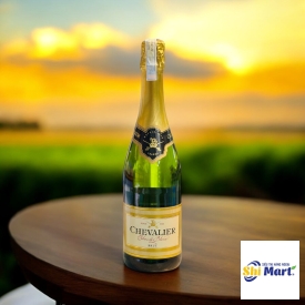 VANG NỔ CHEVALIER BRUT BLANC DE 11.5% 750ML - PHÁP