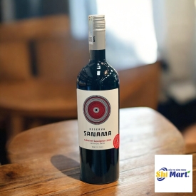 VANG ĐỎ SANAMA CABERNET SAUVIGNON 750ML - 13.5%