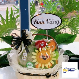 Tổng hợp mẫu giỏ trái cây viếng giá 500k