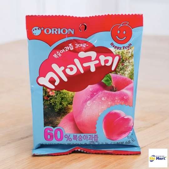 Kẹo dẻo Orion HQ vị đào 66g