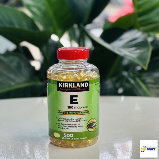 Vitamin E Kirkland 500 viên